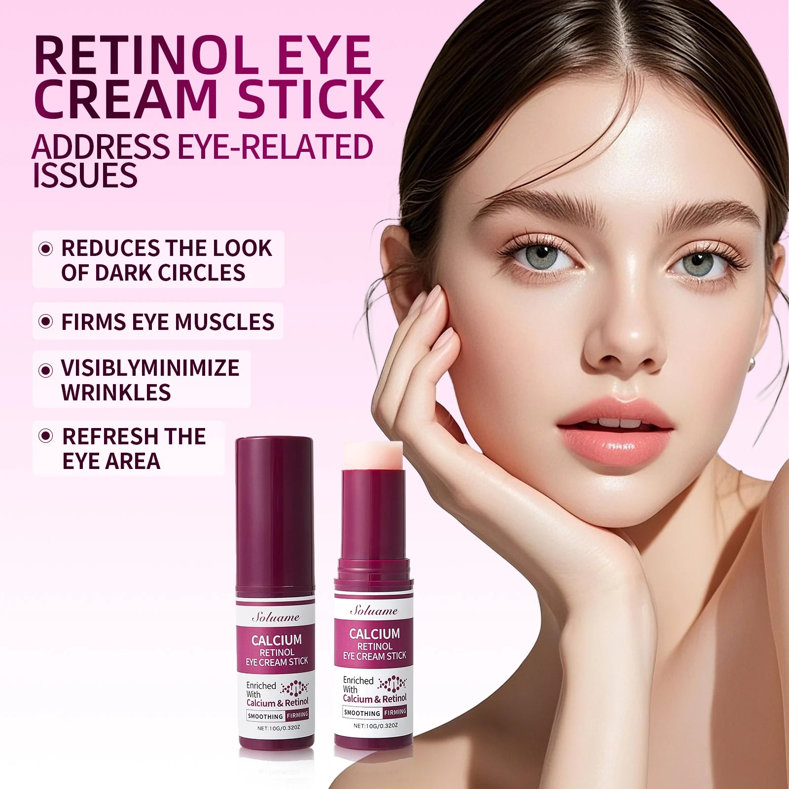 2 Pcs Calcium Retinol Multi Balm for Youthful Skin Peaceful Pleasures Health and Wellness
