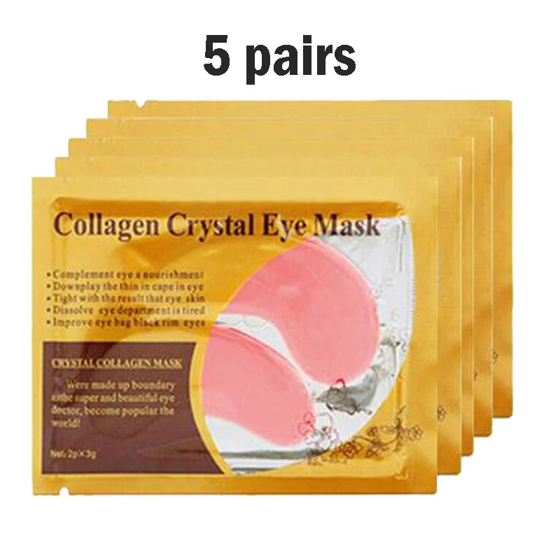 Gold Collagen Crystal Eye Patches – Firming & Moisturizing Mask
