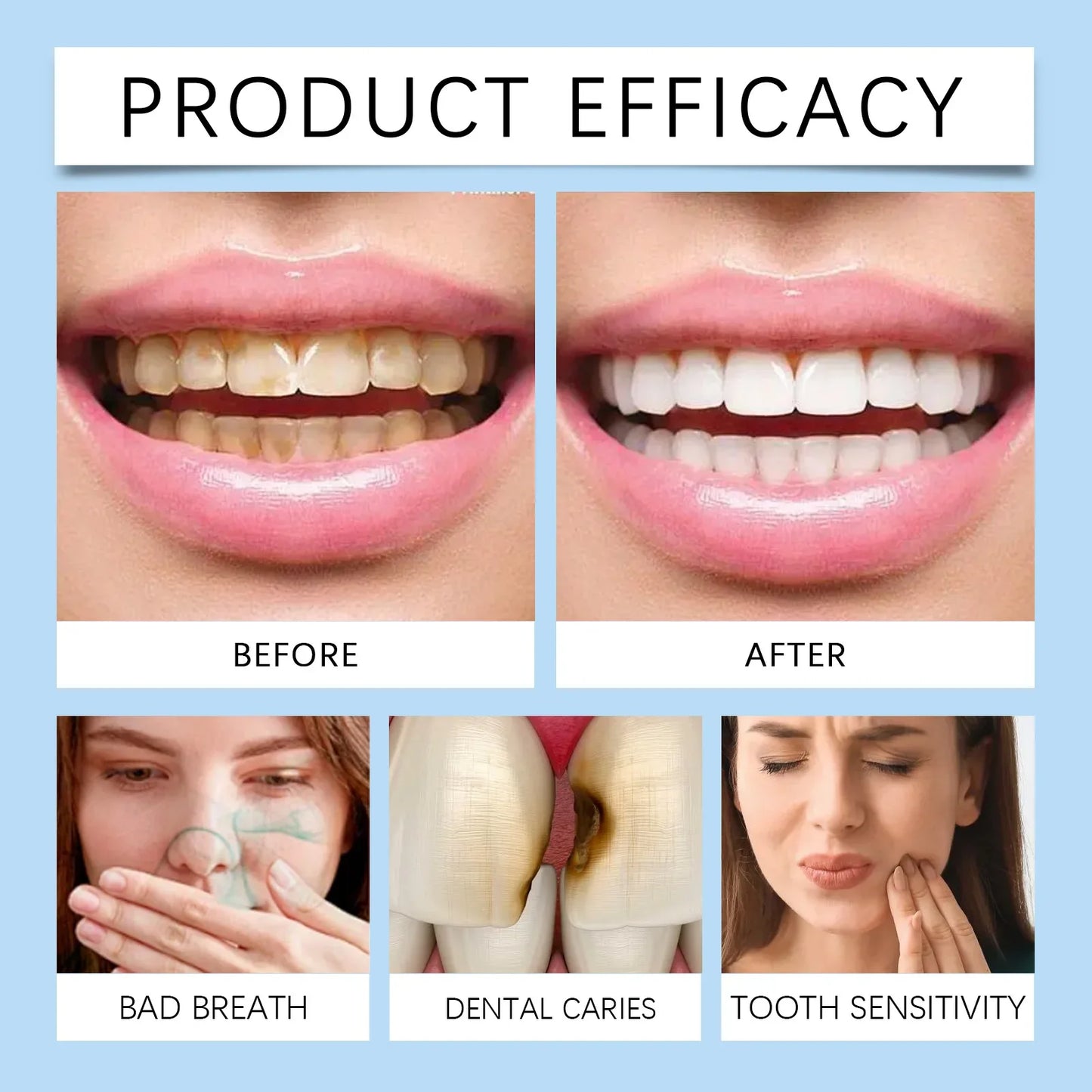 Tooth Whitening Serum – Gum Care & Enamel Repair Oral Hygiene