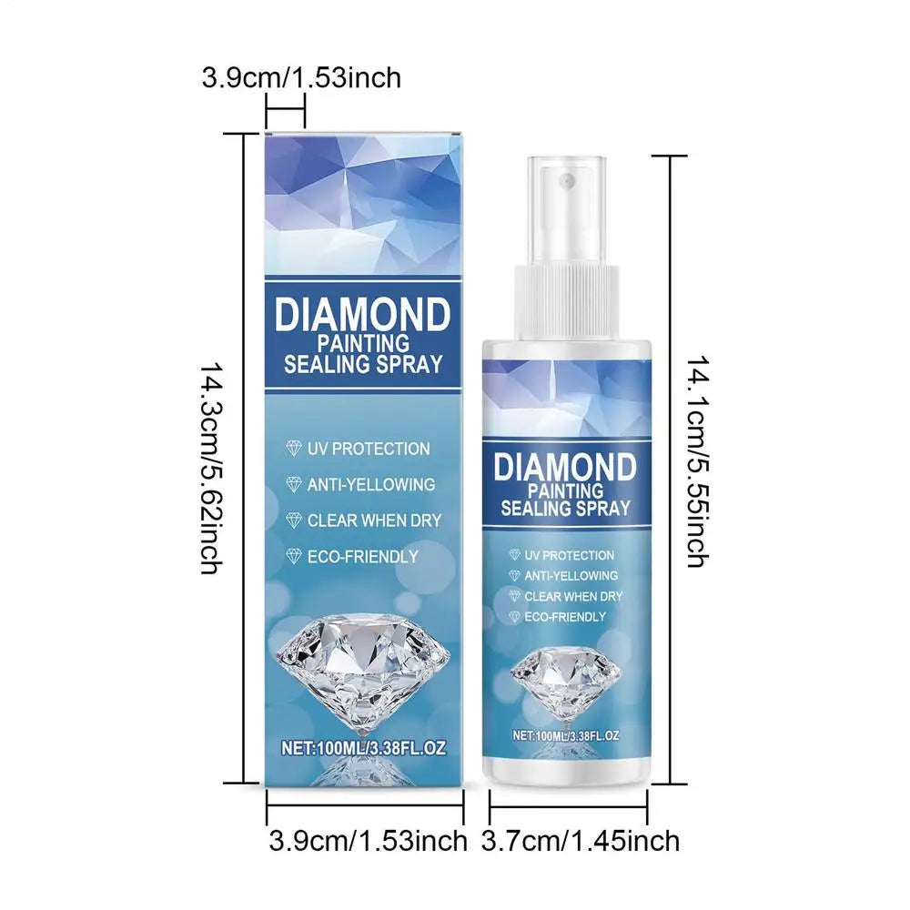 100ml Stone Art Sealer Spray Quick Dry Sealant for Stone Painting Craft, Protective Spray for Artwork Classroom, Hobby Supplies Peaceful Pleasures Health and Wellness 100ml
