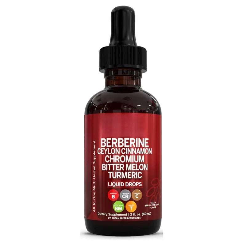 Organic Ceylon Cinnamon & Turmeric Drops – Non-GMO, Vegan