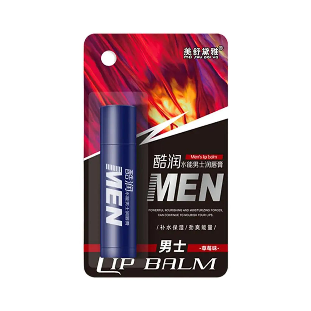 Men's Lip Balm with Vitamin E – 4 Flavors, Moisturizing Peaceful Pleasures Health and Wellness apple