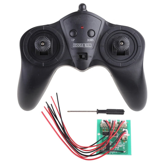2.4G 6-Channel RC Transmitter & Receiver Kit | DIY Car & Boat RC Transmitter Kit Peaceful Pleasures Health and Wellness Default Title
