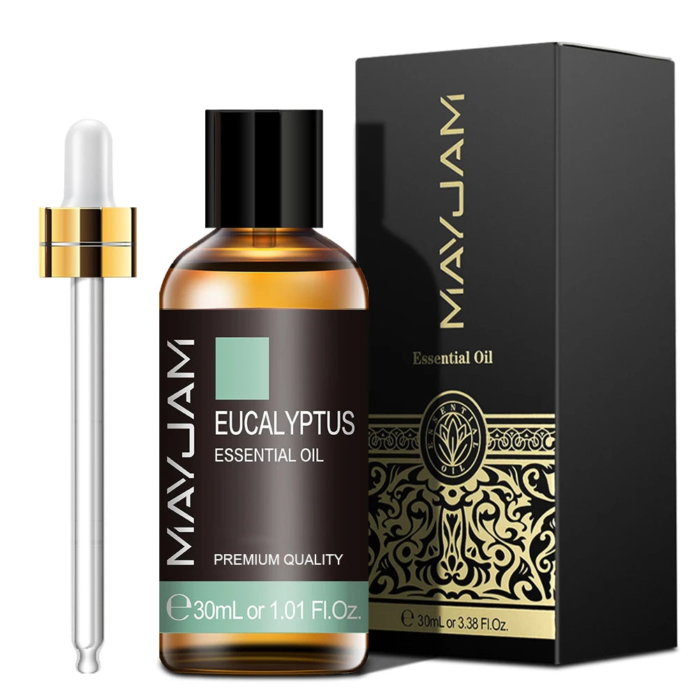 30ml 100ml Eucalyptus Lavender Essential Oil Diffuser Pure Natural Essential Oils Aromatherapy Skin Care Massage Aroma Oil Peaceful Pleasures Health and Wellness