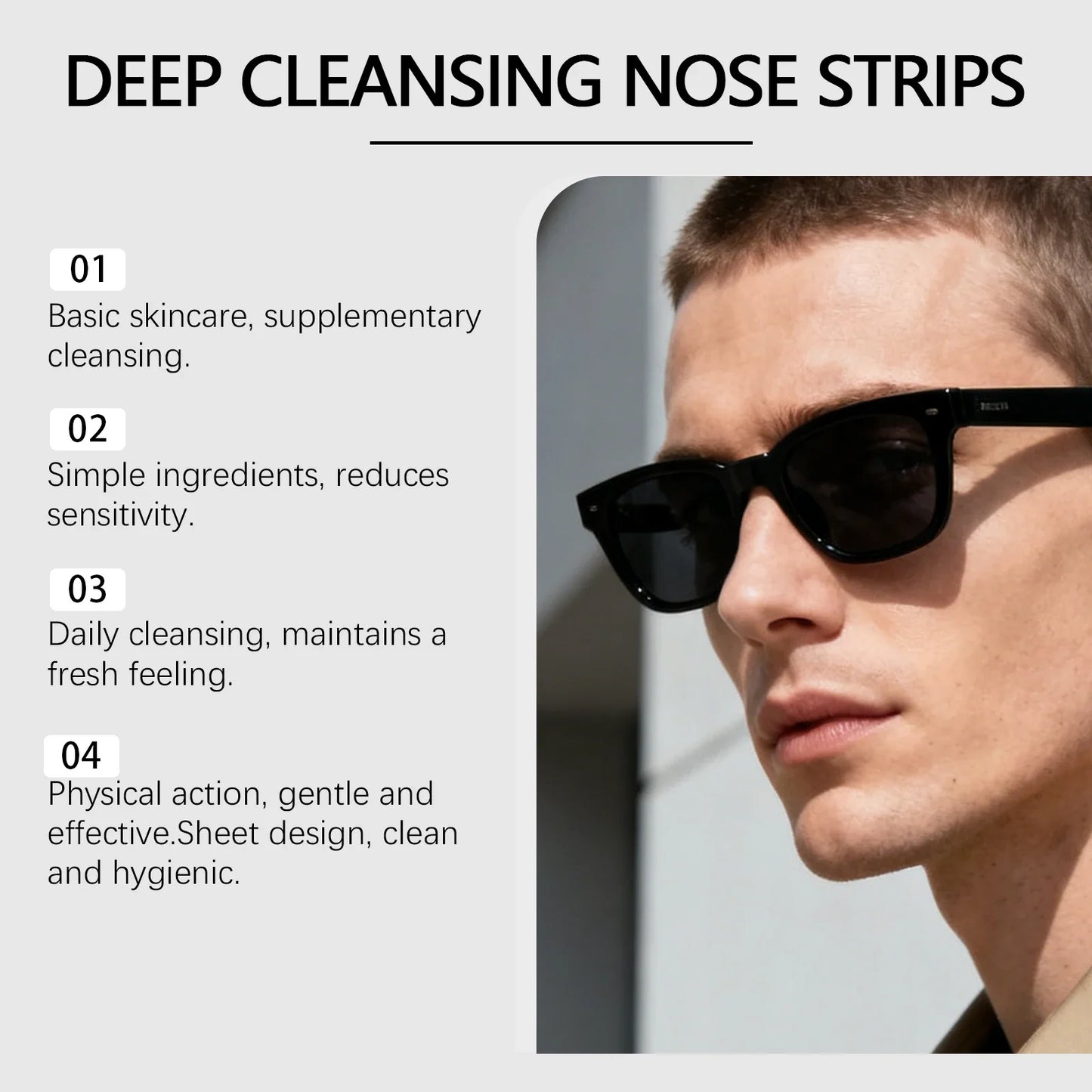 Blackhead Remover Nose Strips – Deep Cleansing Peel-Off Patch