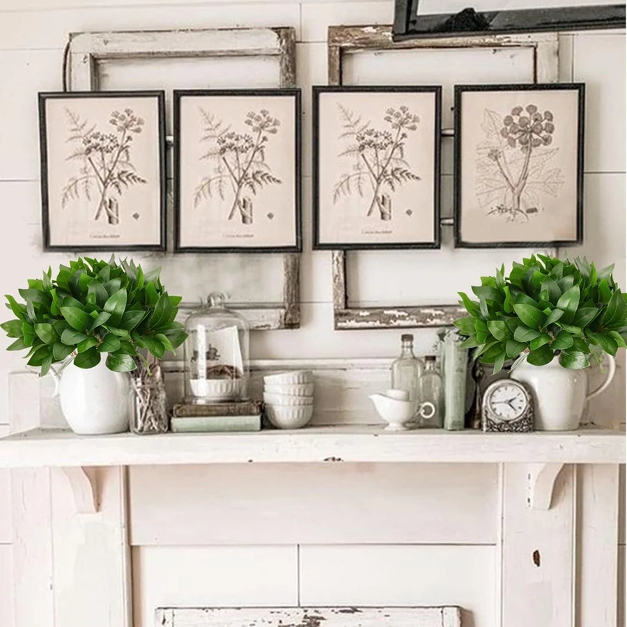 Artificial Leaf Flowers | Wedding Home Garden Décor Bouquet