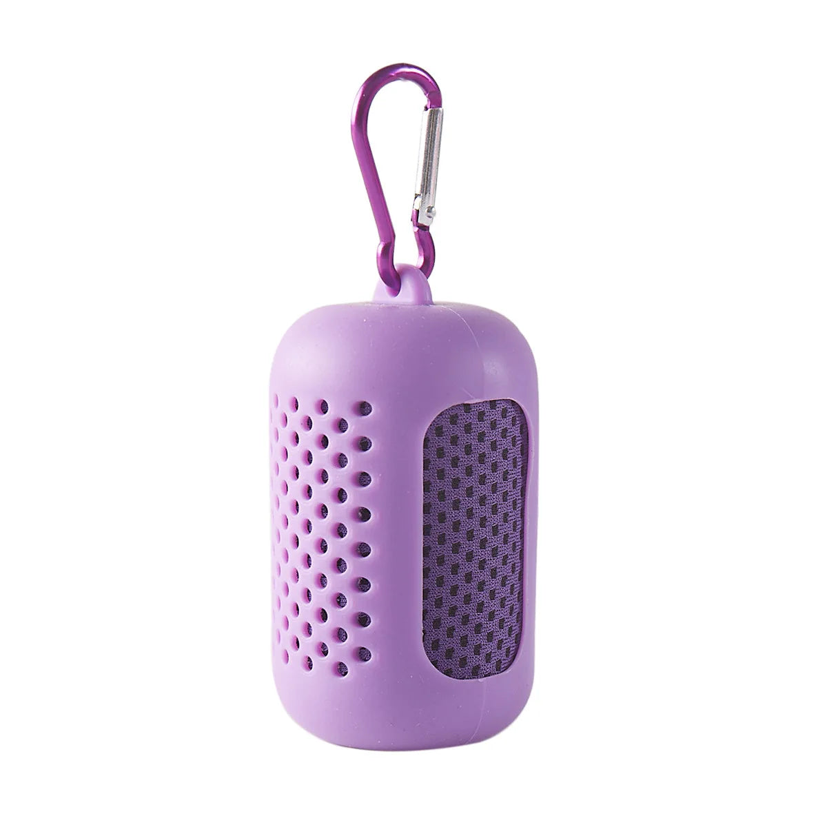 Outdoor Microfiber Quick Dry Sports Cooling Ice Towel Cold Sports Towel Fitness Cool Towel Camping Peaceful Pleasures Health and Wellness Silicone-Purple 30x80cm