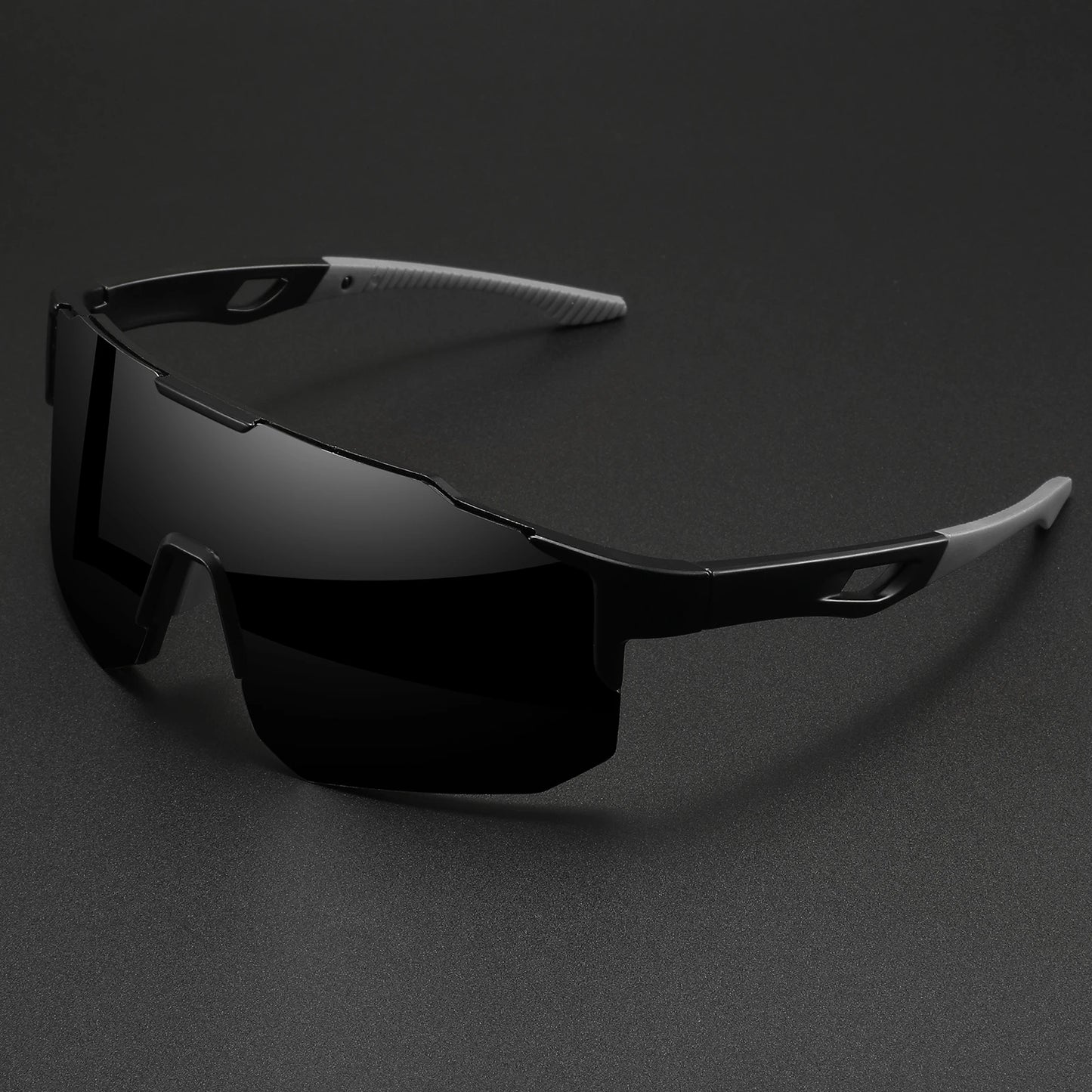 Unisex Oversized Sports Sunglasses UV400 Wraparound Colorful Comfort Fit for Cycling Hiking Outdoor Activities Peaceful Pleasures Health and Wellness