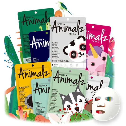 Animal Unicorn Sheet Mask – Hyaluronic Acid & Collagen Hydrating Sheet Mask Oasis Select