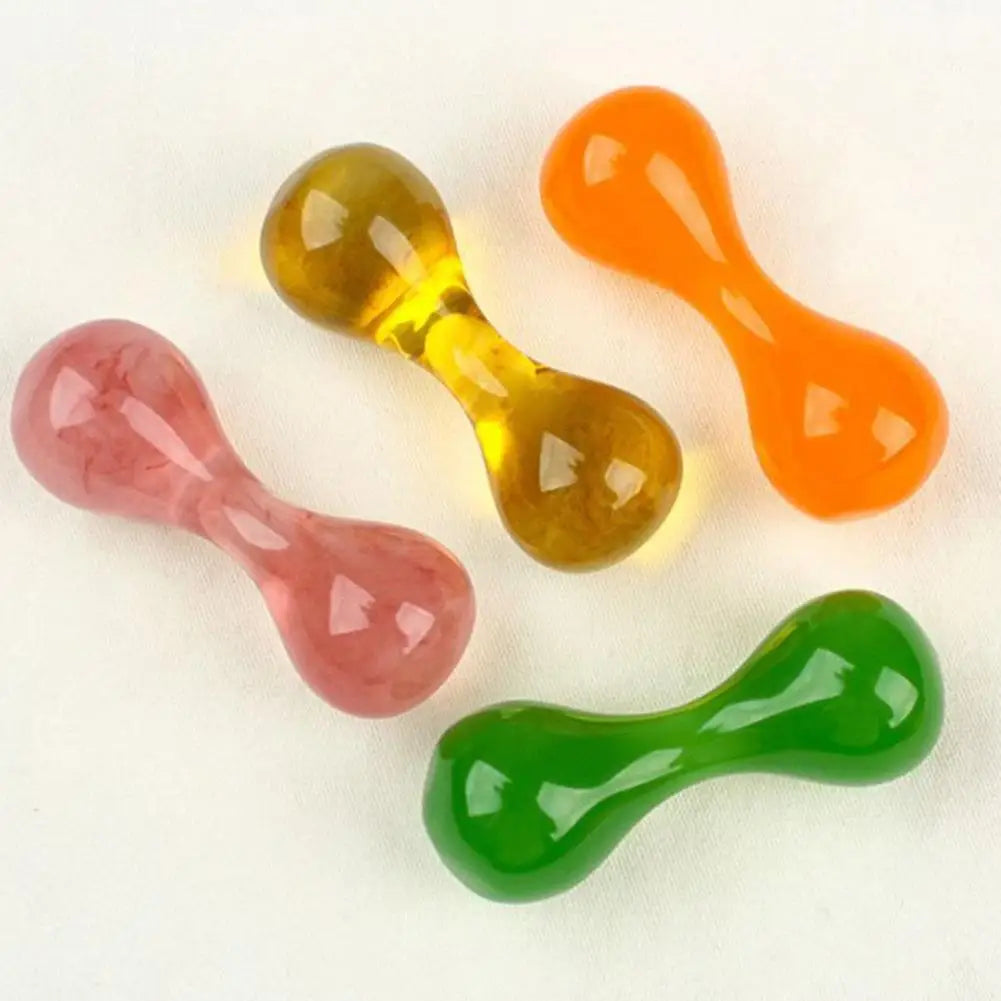 Resin Finger Exerciser Joint Mobility Trainer Hand Massage Tool Acupressure Finger Dumbbell Stress Relief Finger Relaxation Tool Peaceful Pleasures Health and Wellness