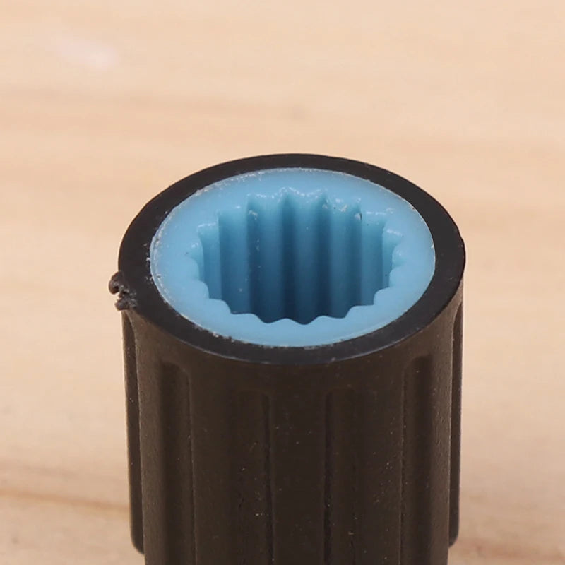 20Pcs Dual Color Knob 10*12mm Small Volume Adjustment Hat Flower Shaft Hole 6MM Potentiometer Volume Switch Caps Control Knob Peaceful Pleasures Health and Wellness