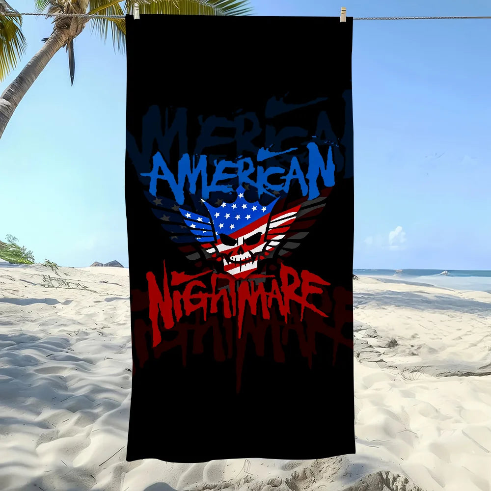 Cody Rhodes Wrestler Logo Quick-Dry Sports & Beach Towel