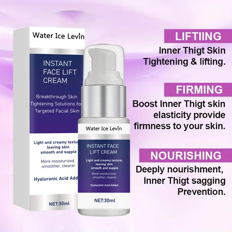 Instant Face Lift Cream with Hyaluronic Acid | Skin Tightening 30ml Peaceful Pleasures Health and Wellness