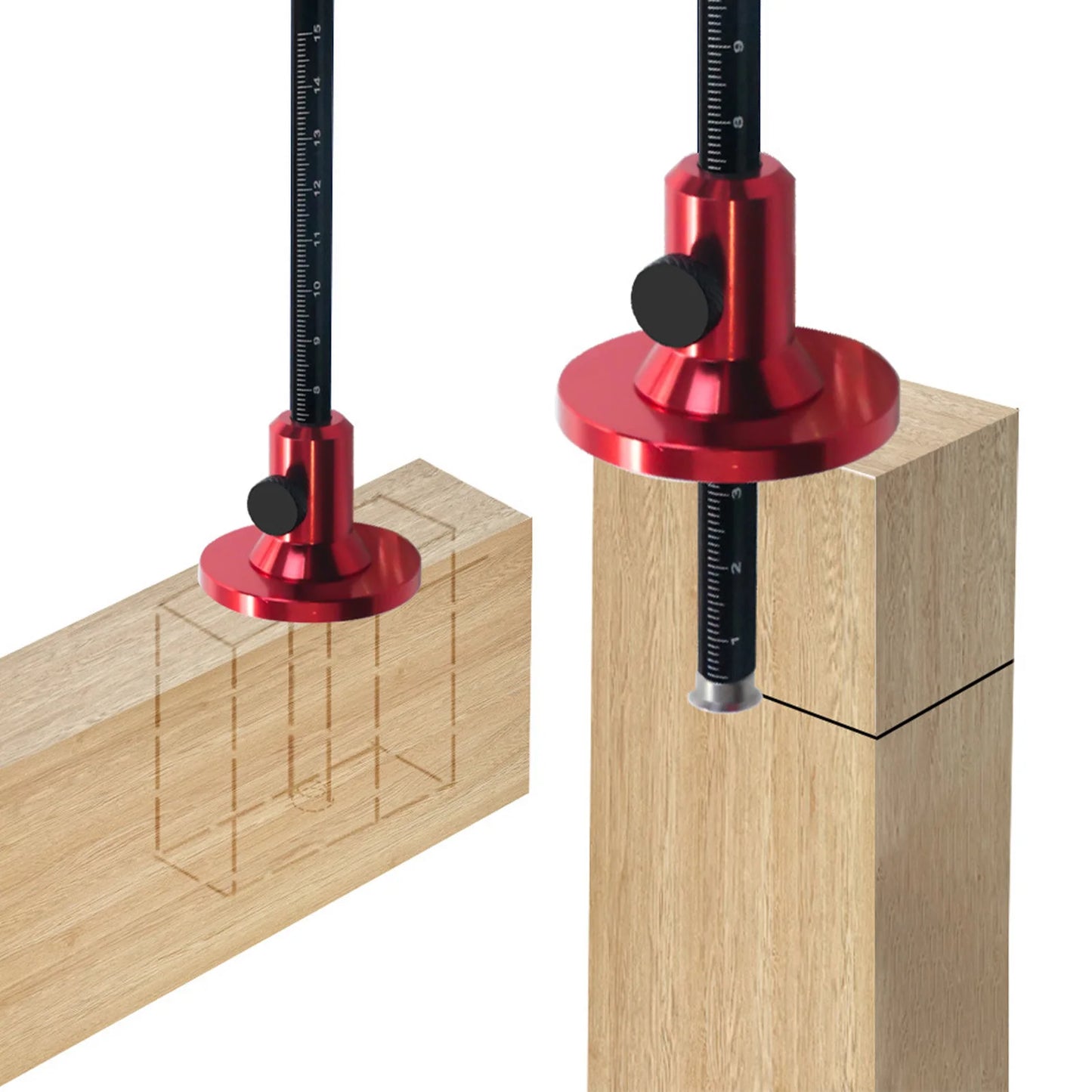 Wheel Marking Gauge Aluminum Alloy | Woodworking Scriber