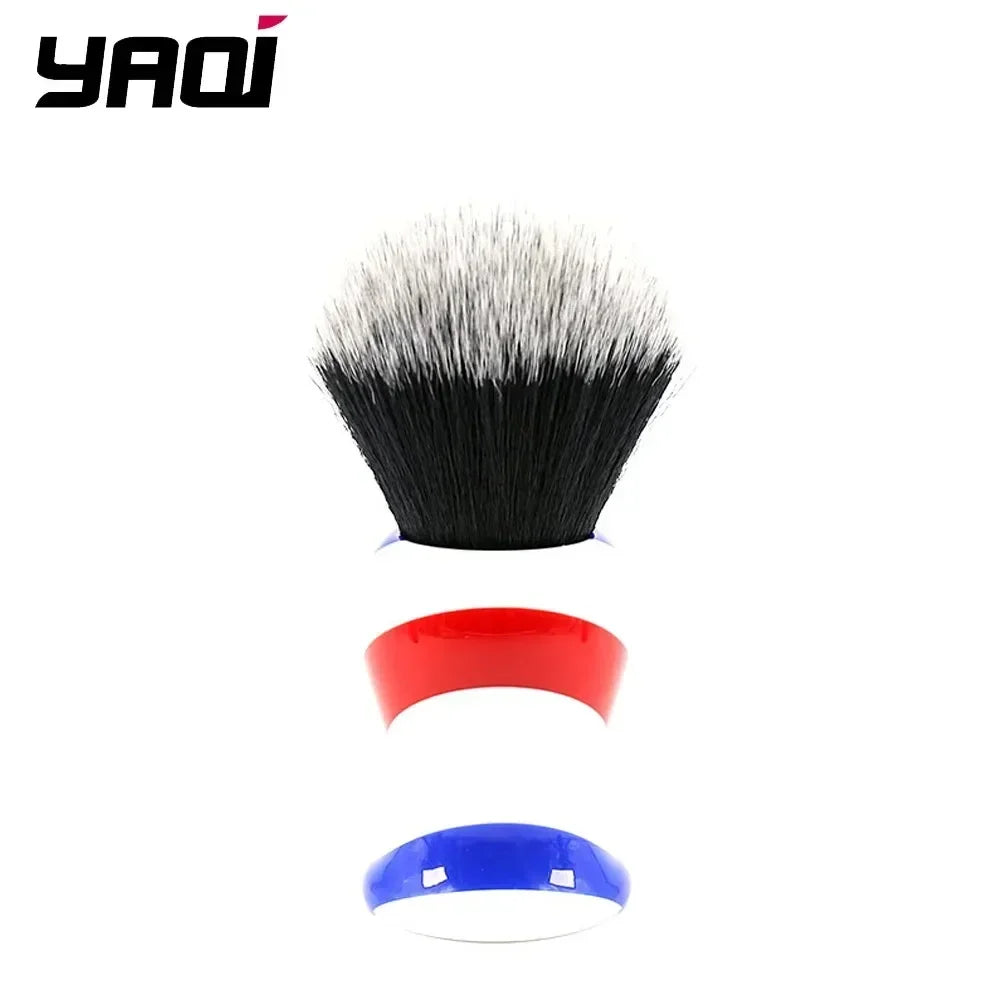 2026 Yaqi 30mm Monster Barber Pole Shaving Brush Colorful Bristle Men's Grooming Tool Soft Hard Bristle Options Peaceful Pleasures Health and Wellness R1734
