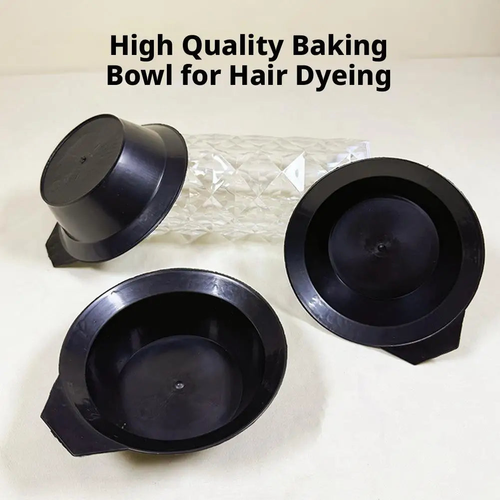 4-Piece Hair Dye Brush & Bowl Kit – Home Salon Coloring Set Hair Dye Tool Kit Peaceful Pleasures Health and Wellness