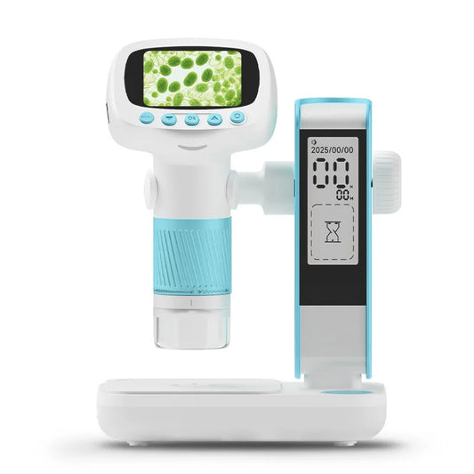 Children's Microscope Multifunctional 2-Inch High-Definition Student Science and Education Experiment Set Educational Toy Peaceful Pleasures Health and Wellness 4
