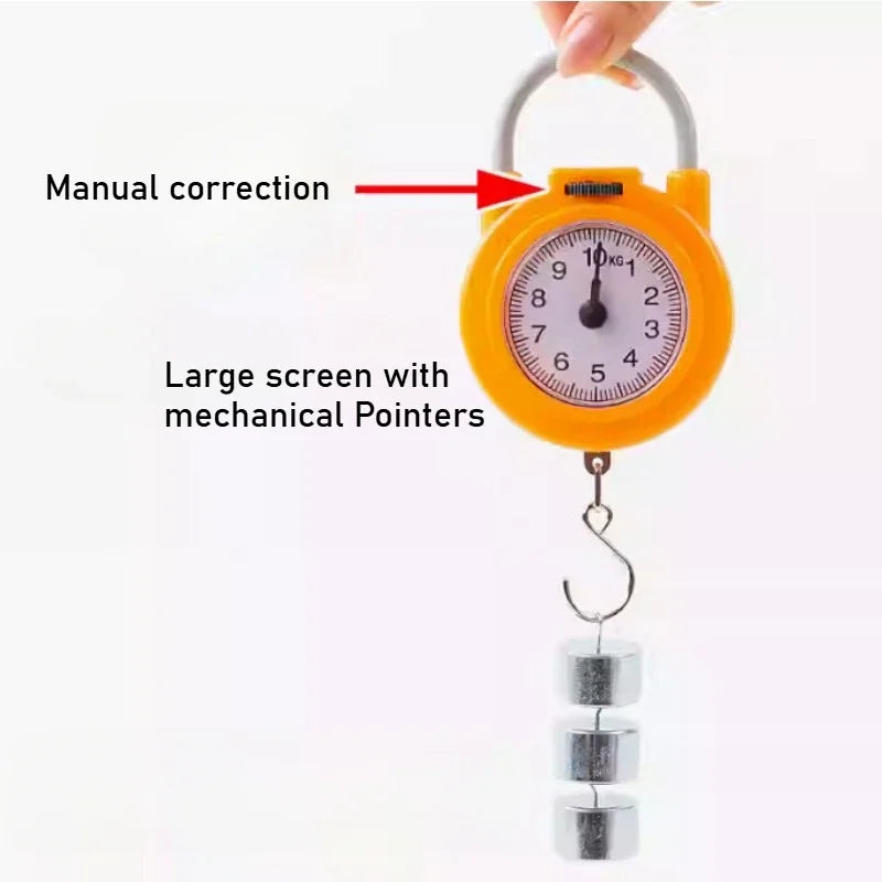 10kg Portable Hanging Scale 0.1g Precision – Camping Fishing