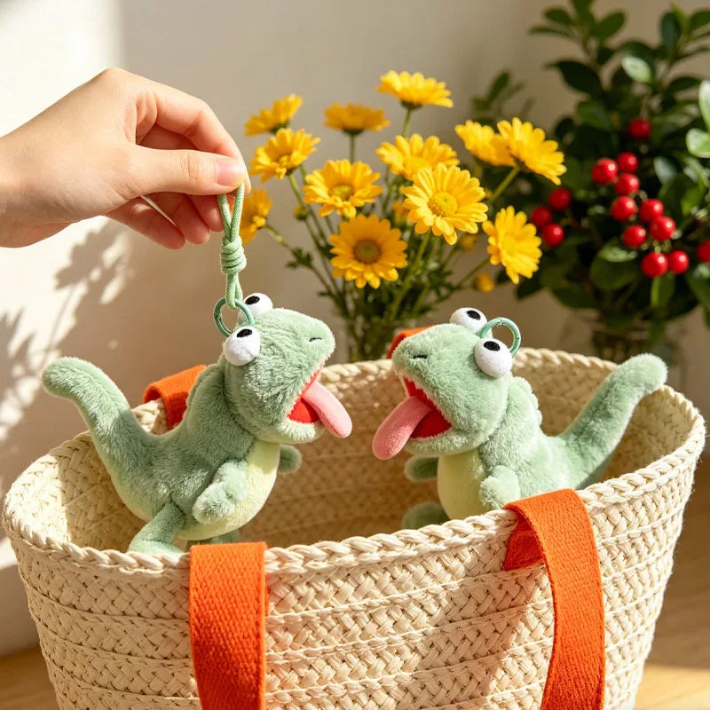 Lizard Plush Keychain Funny Squeeze Toy – 1-20 PCS | Bag Charm