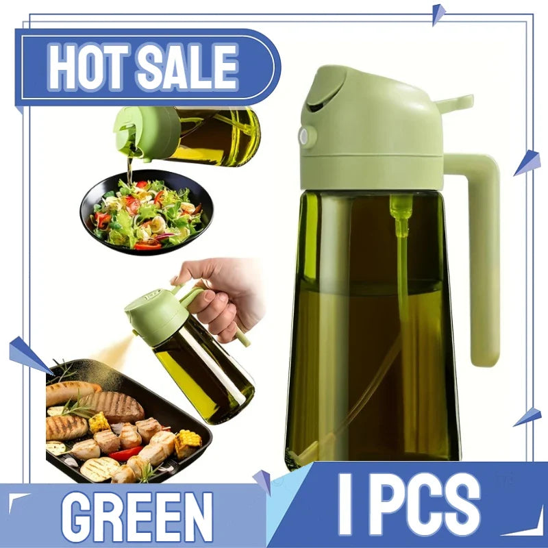 500ml Oil Spray Bottle & Dispenser | Kitchen BBQ Cooking