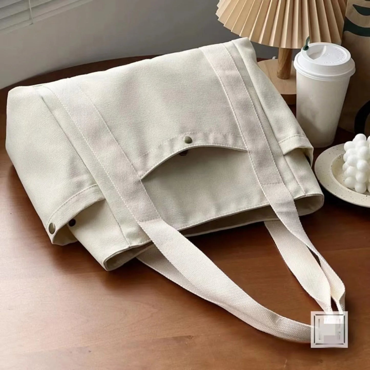 Large-Capacity Travel Tote Bag All-Match Tear-Resistant Handle Tote Bag Ideal Gift for Yourself Female Friends Peaceful Pleasures Health and Wellness