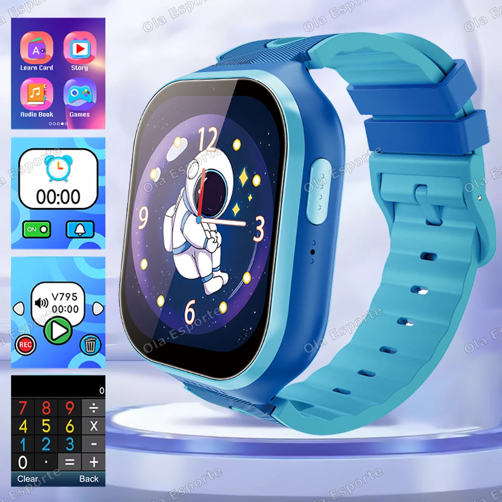 HT30 Kids Smartwatch – 1.83" HD, Camera & 22 Games