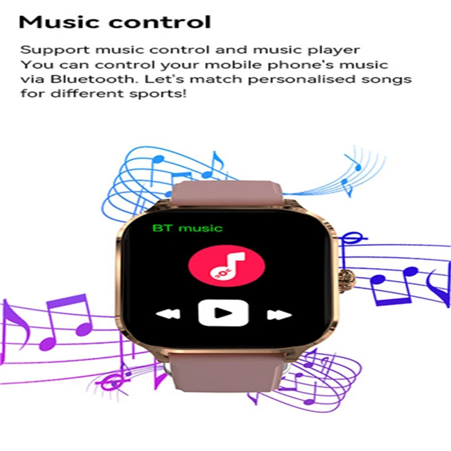 CHAONB Y68 2.01" HD Bluetooth Smartwatch | Fitness Tracker