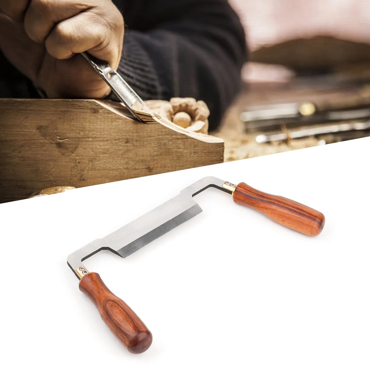 Draw Shave Tool – HSS Blade & Rosewood Handle | Woodworking
