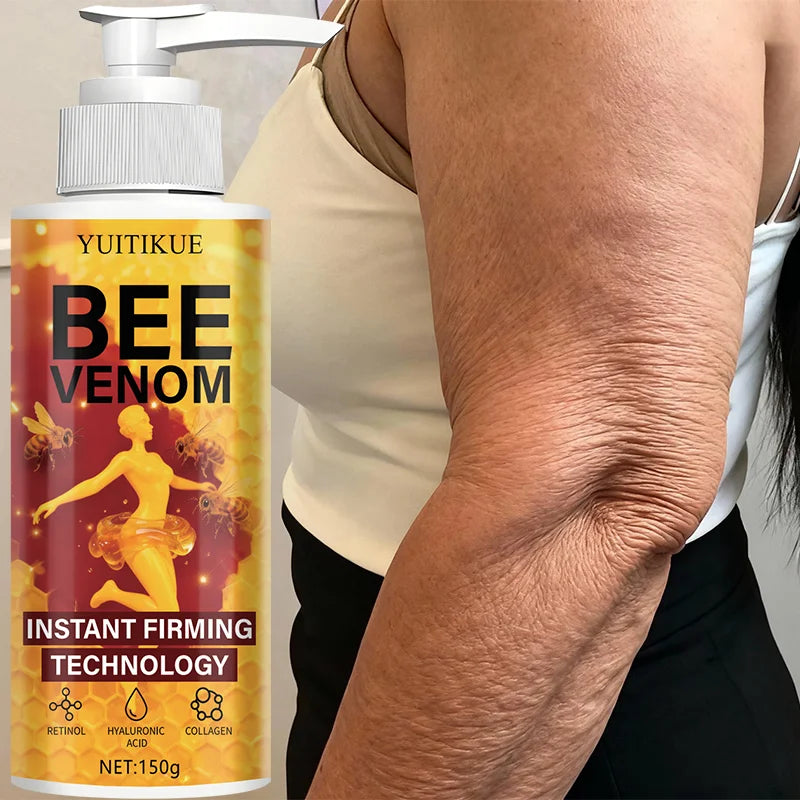Bee Venom Firming Cream 150g - Instant Firming Technology, for Neck/Arms/Belly/Legs, Light & Smooth Texture Peaceful Pleasures Health and Wellness Default Title