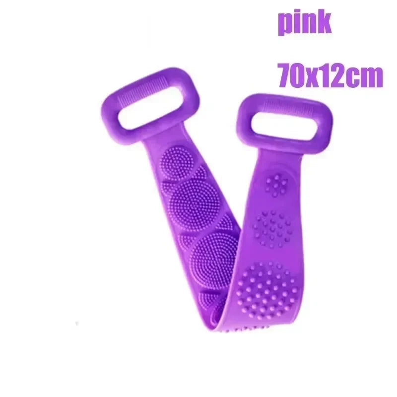 Silicone Foot Scrubber Bath Mat with Suction Cups | Body Brush