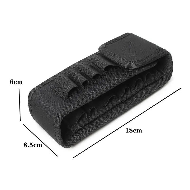 Tactical Hunting Cartridge Holder, 16-Round Shotgun Storage Pouch, Molle Style Magazine & Accessory Bag for Gun Gear Peaceful Pleasures Health and Wellness