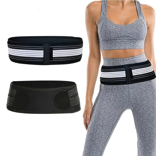 120cm 130cm Sacroiliac SI Joint Hip Belt Lower Back Support-Hip Braces for Hip Pain Pelvic Support Belt Sciatica Ease Protect Peaceful Pleasures Health and Wellness