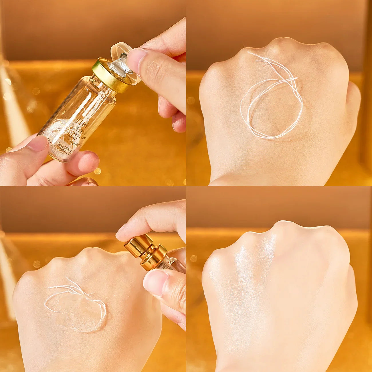 Collagen Peptide Gold Thread Facial Essence | Lifting Serum