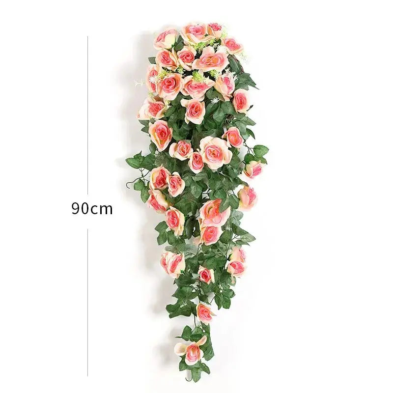 Artificial Rose Vine Garland – Wedding, Home & Garden Décor