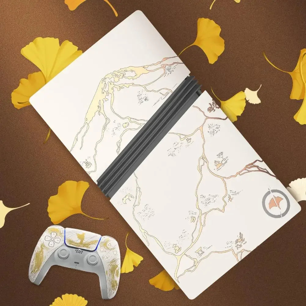 New Faceplates for PS5 Slim Disc Edition For PS5 Pro Console Protective Cover Hard Plastic Replacement Shell Yotei Accessories Peaceful Pleasures Health and Wellness