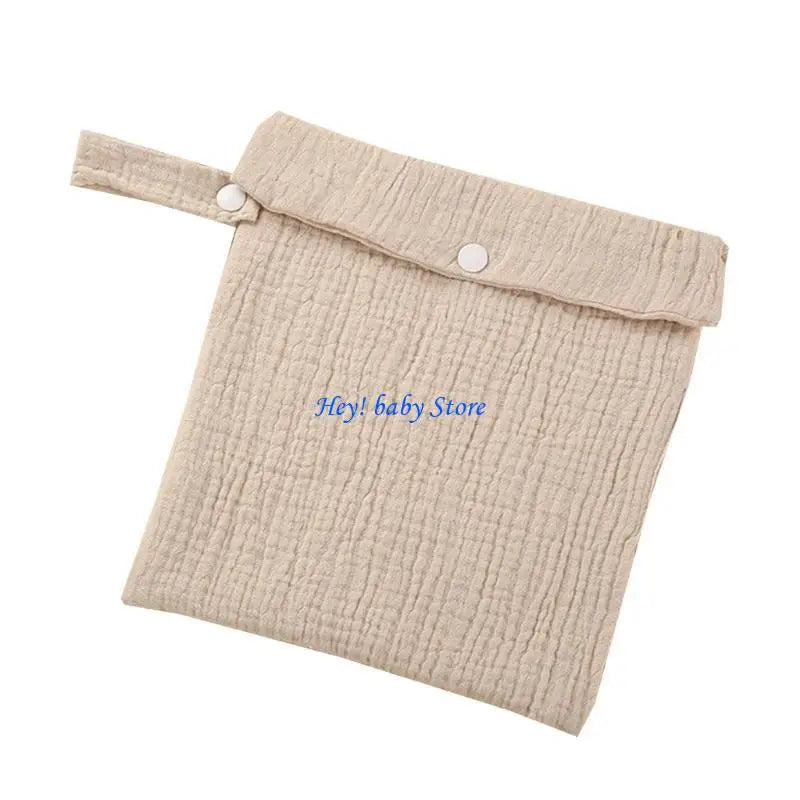Cotton Baby Diaper Bag – Stroller Organizer & Nappy Pouch
