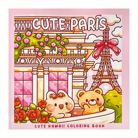 Adult Teen Coloring Book Comfy Patterns Bold Easy Cute Cartoon Peaceful Pleasures Health and Wellness HHB--039