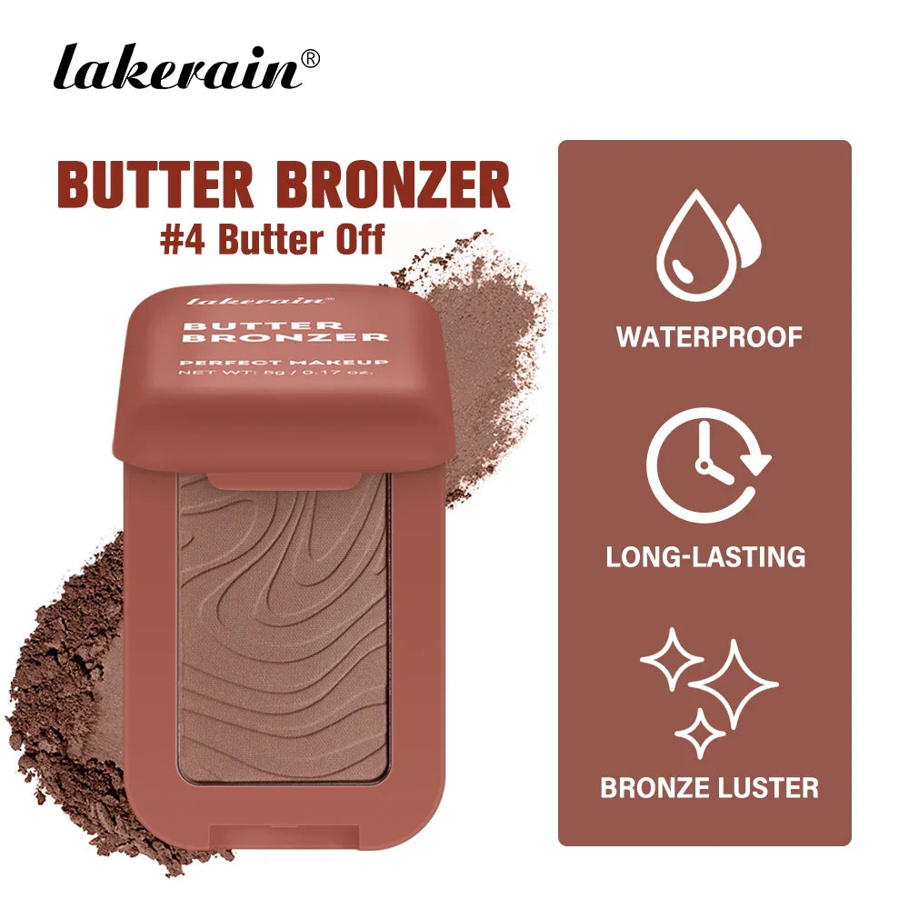 ibcccndc Butter Bronzer & Highlighter Palette | Matte Shimmer