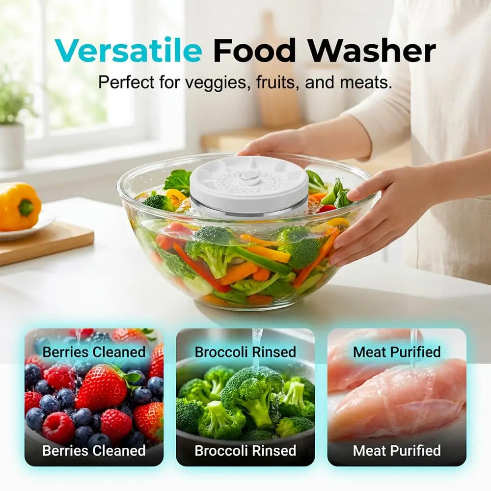 Automatic Fruit & Vegetable Washer Purifier Machine | Kitchen