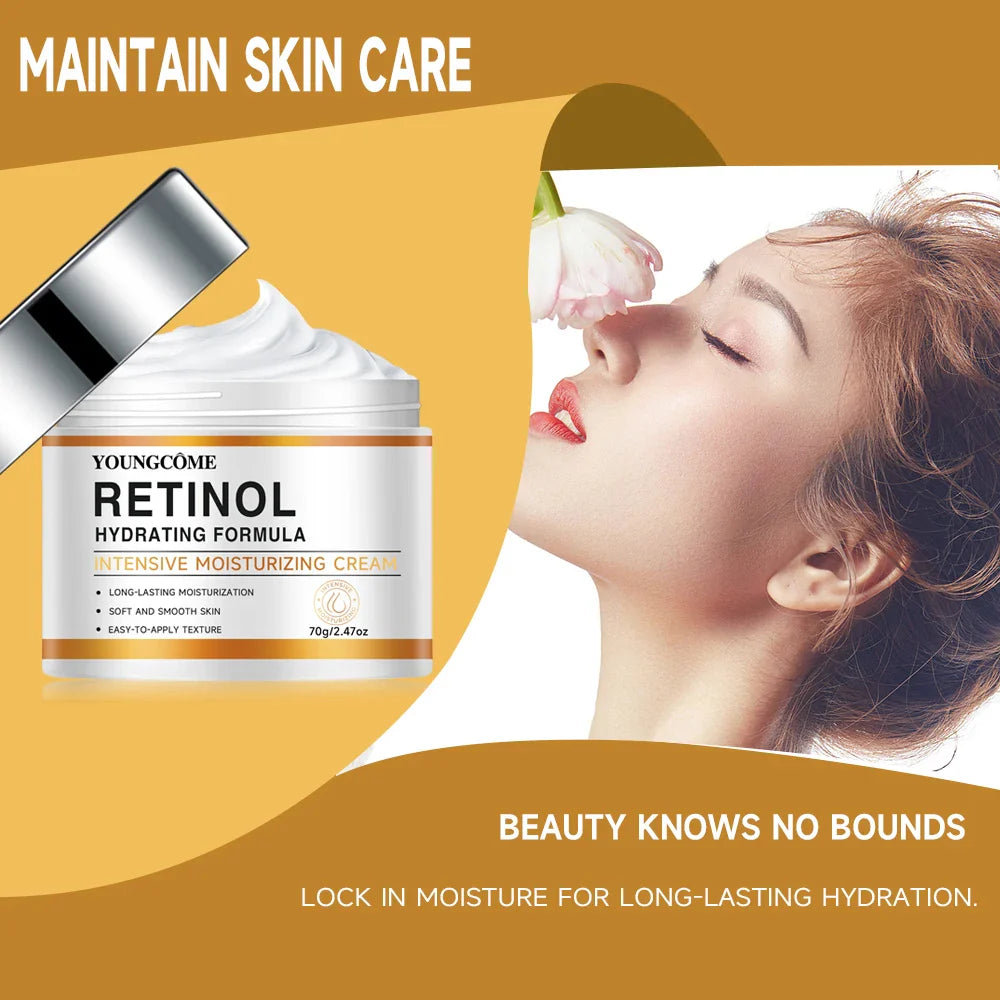YOUNGCOME Retinol & Hyaluronic Acid Night Cream | Anti-Aging