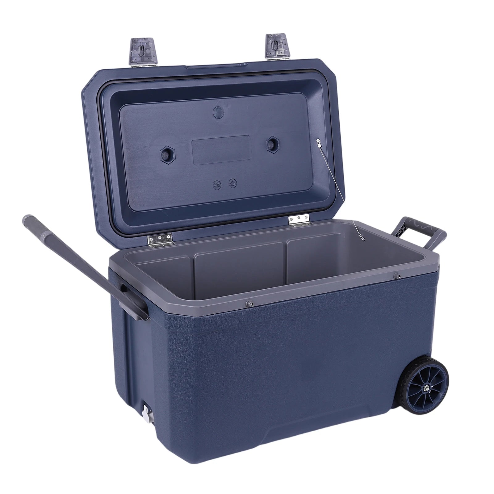 72L Wheeled Cooler – Ultra-Light Hard Insulated Ice Chest Box Peaceful Pleasures Health and Wellness