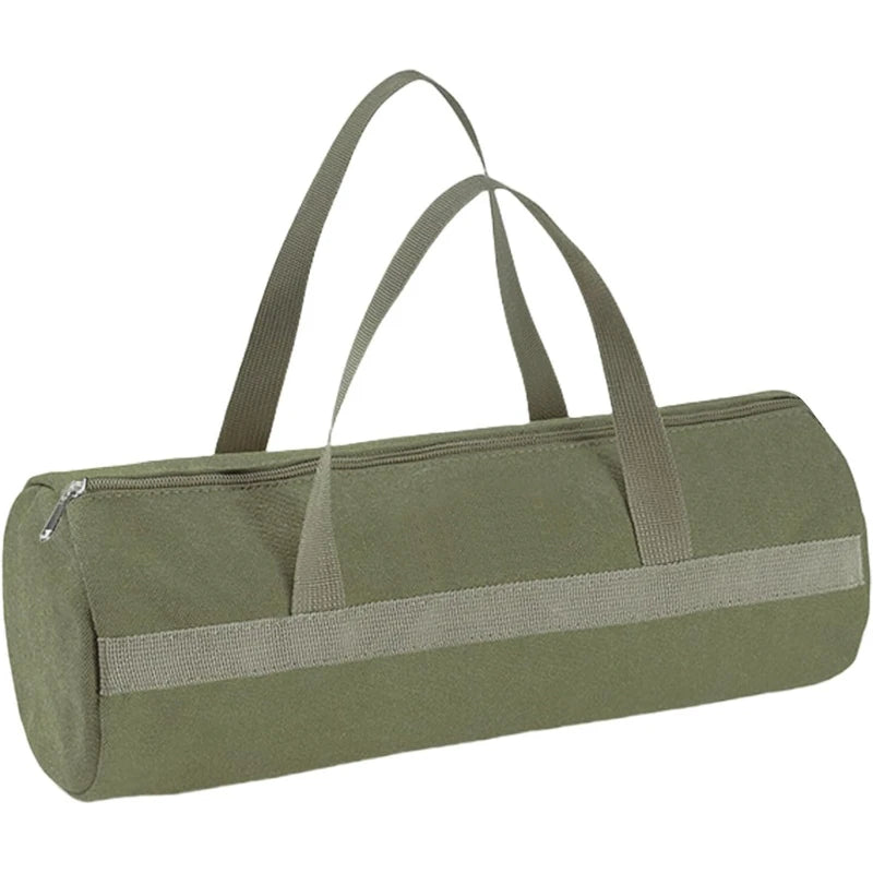 Outdoor Camping Accessory Storage Bag Tent Guy Ropes Stakes Tools Storage Bag Cylindrical Stake Storage Bag Cylindrical Bag Peaceful Pleasures Health and Wellness