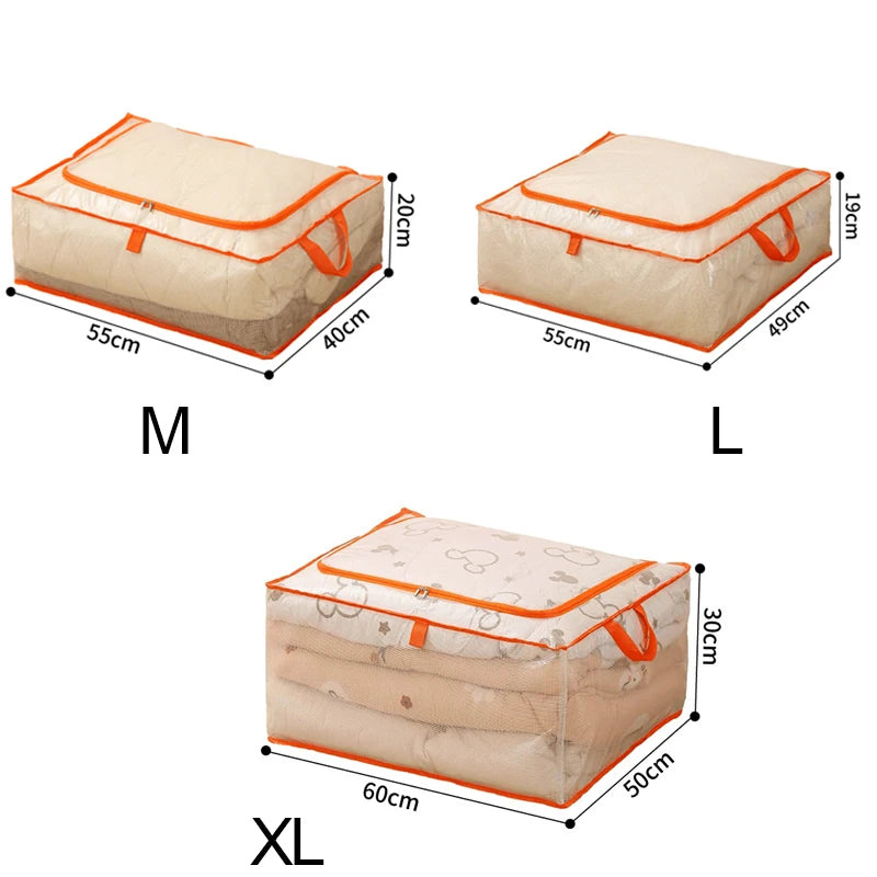 Large Zipper Storage Bags – Under Bed & Closet Organizer Zipper Storage Bag Peaceful Pleasures Health and Wellness