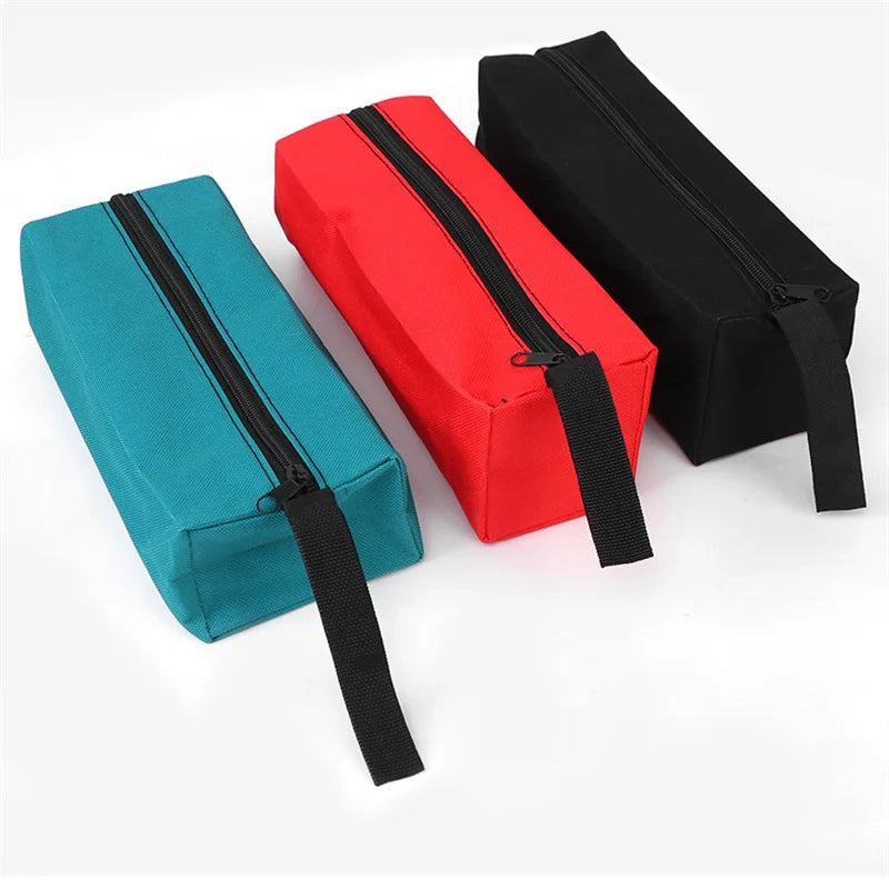 Small Oxford Cloth Tool Bag Handheld Hardware Anti Drop Organizer Lightweight Mini Repair Kit Storage Bag Multifunctional Pouch Peaceful Pleasures Health and Wellness