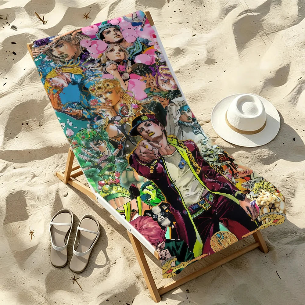 Cute Anime Quick-Dry Beach Towel | Soft, Lightweight Multi-Size Quick-Dry Beach Towel Peaceful Pleasures Health and Wellness