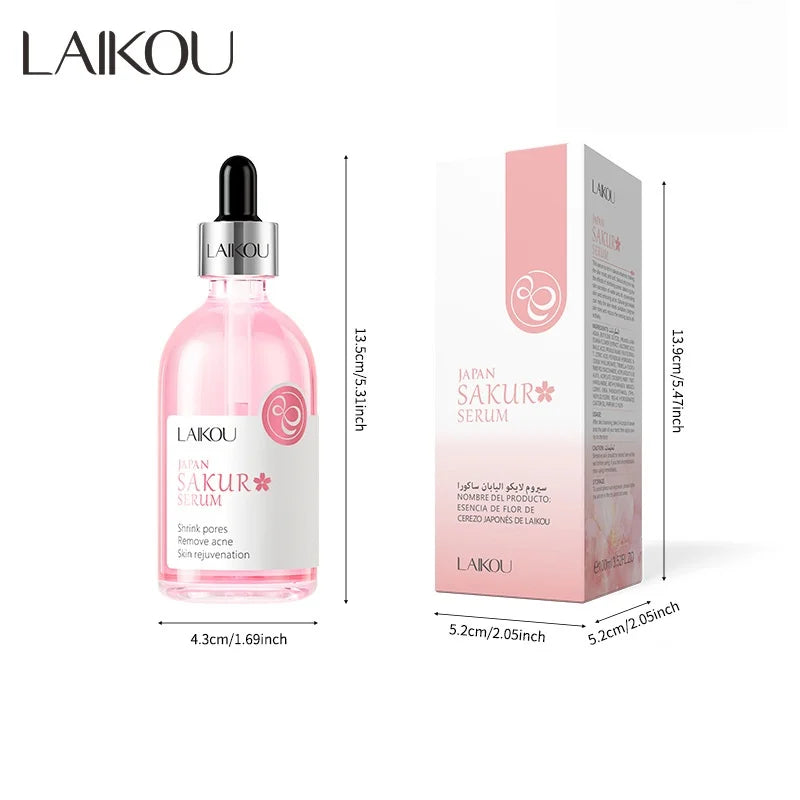 LAIKOU Anti-Aging Face Serum – Sakura, Niacinamide & Hyaluronic Acid