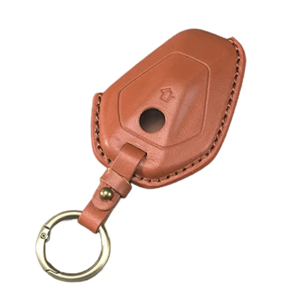 BMW R1300GS R12 Vintage Leather Key Fob Cover | Retro Cowhide