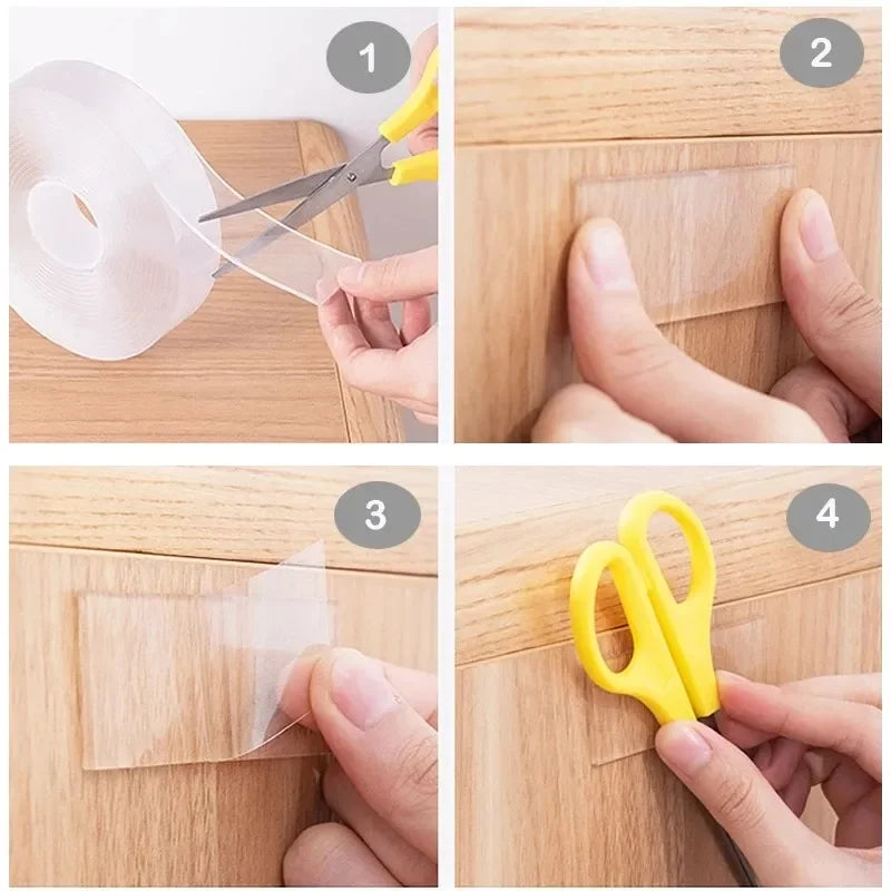 Nano Tape Double Sided – Reusable, Waterproof & Transparent
