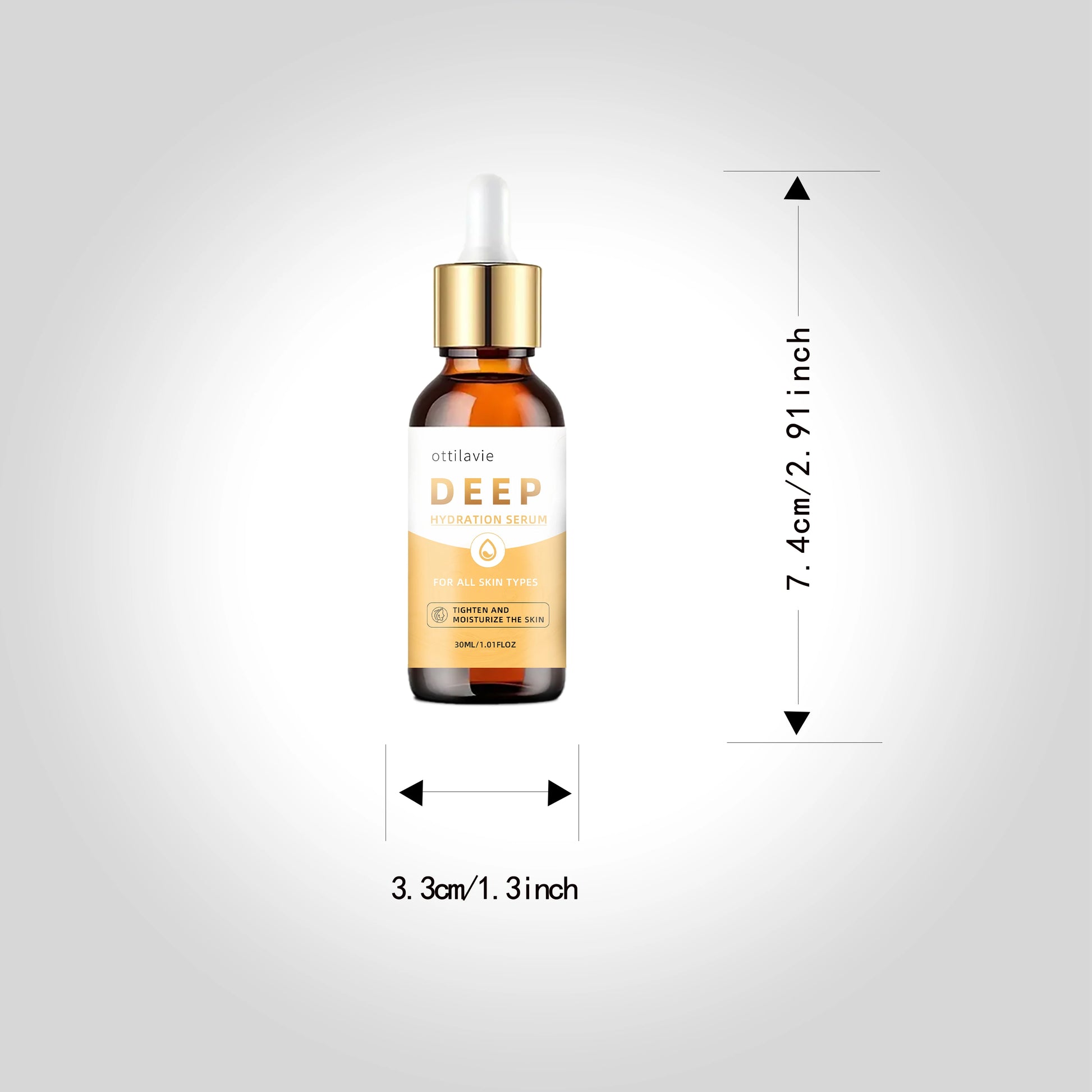 Deep Hydrating Serum with Retinol, Niacinamide & Hyaluronic Acid | For All Skin Types | Perfect for Gifting Peaceful Pleasures Health and Wellness