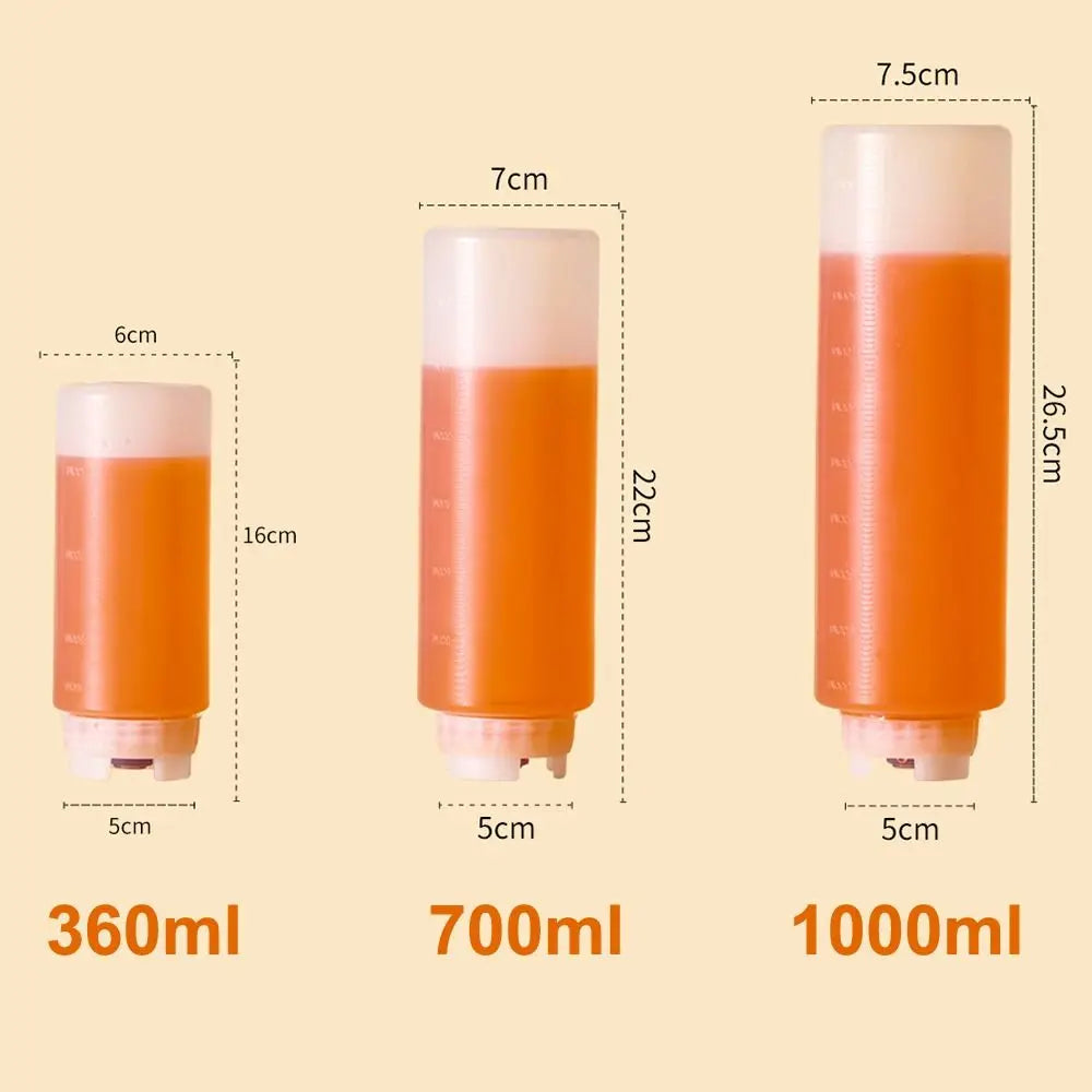 Squeeze Sauce Bottle 360ml–1000ml | Condiment Dispenser